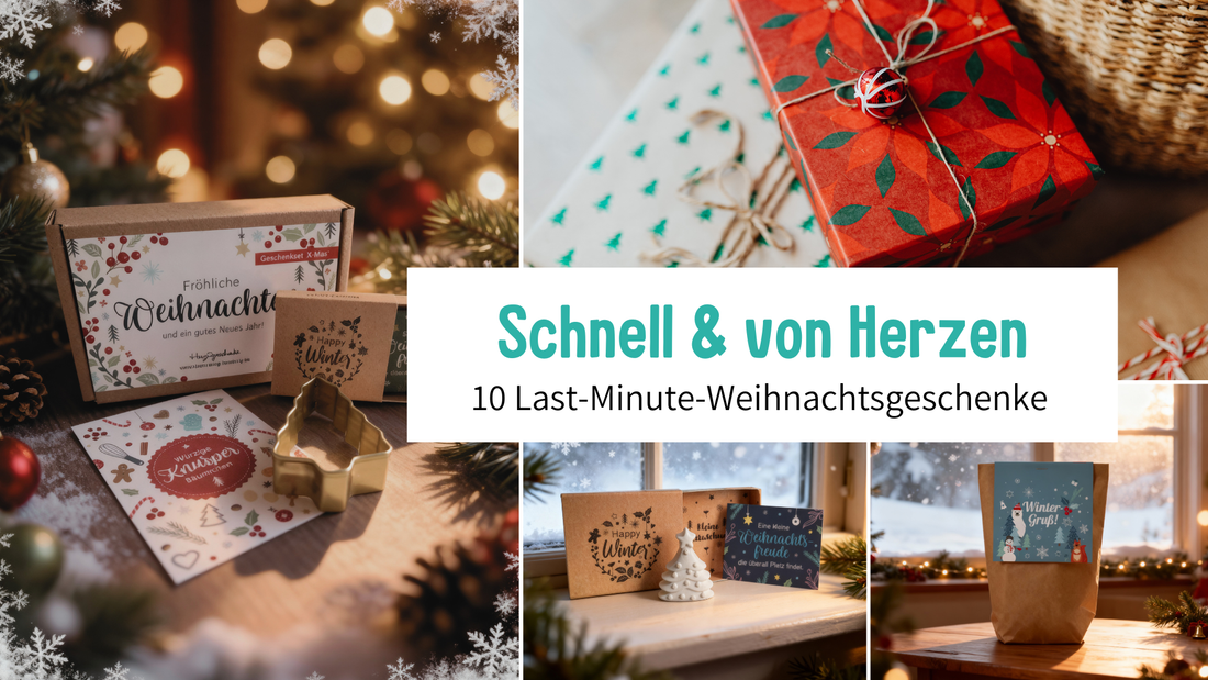 Last Minute Weihnachtsgeschenke: 10 Ideen, die begeistern