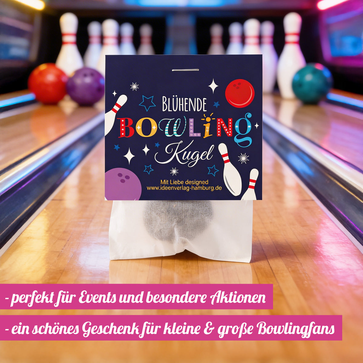 10x "Bowling" Samenbomben