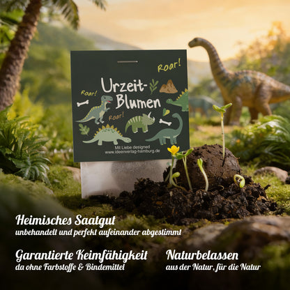 1x "Dinosaurier" Samenbombe