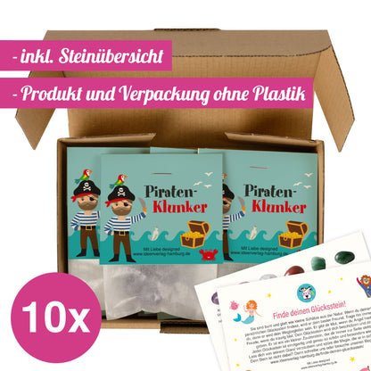 10x "Piraten" Glückssteine