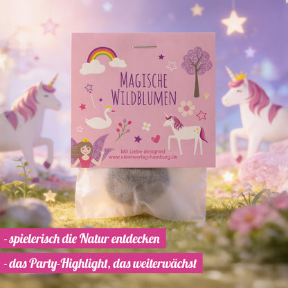 10x "Einhorn / Märchen" Samenbomben