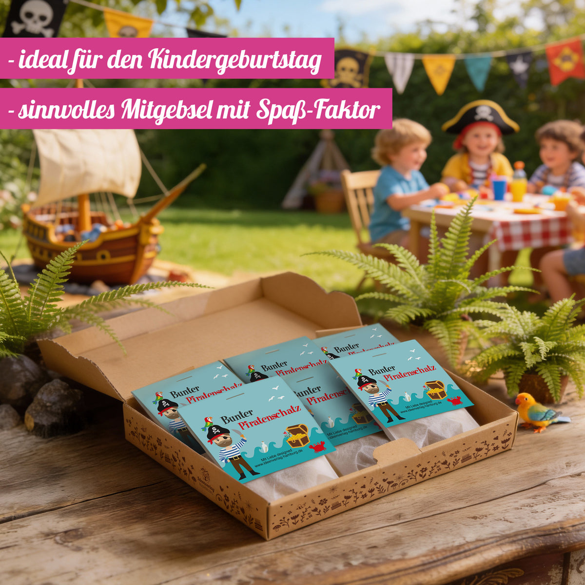 10x "Piraten" Samenbomben