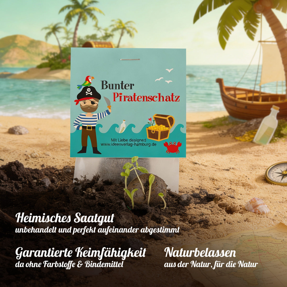 10x "Piraten" Samenbomben