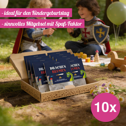 10x "Drachen / Ritter" Samenbomben
