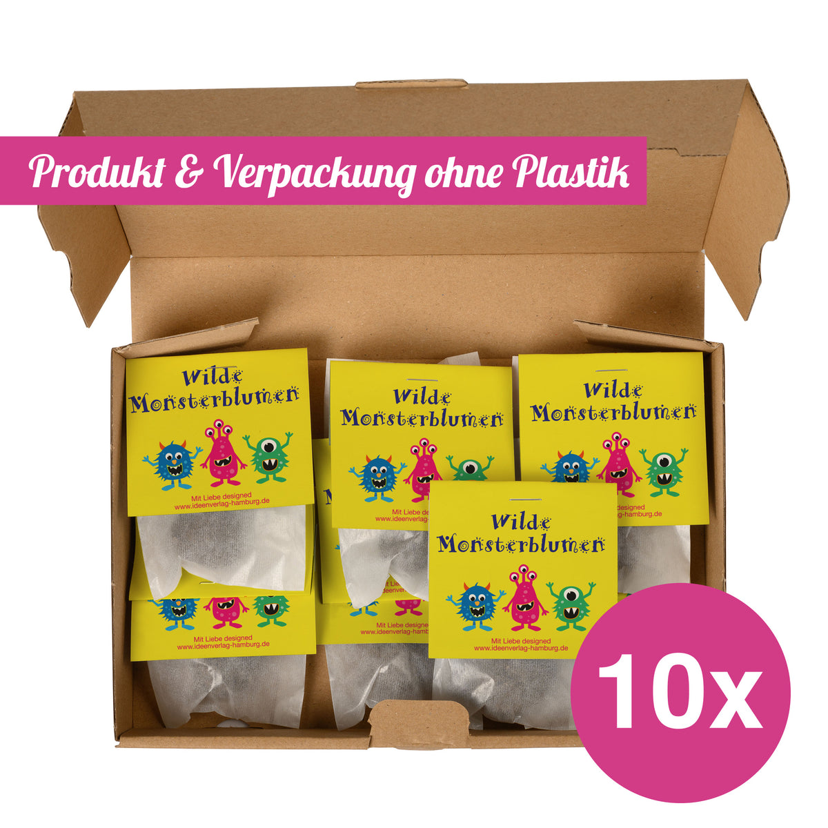 10x "Monster" Samenbomben