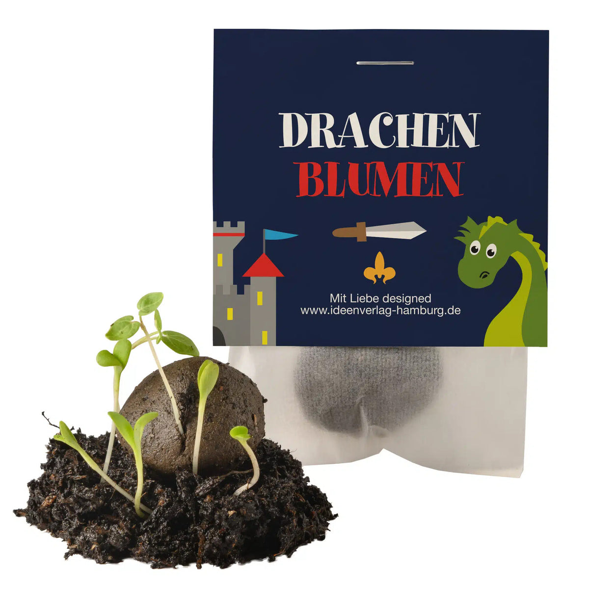 Drache-Ritter_Samenbombe_Keimling_Ideenverlag-Hamburg