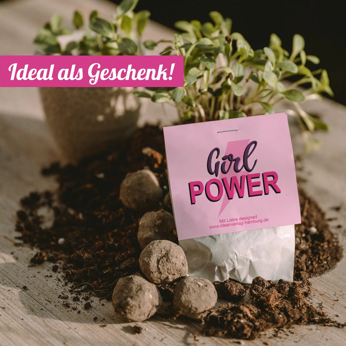 GirlPower_Samenbombe_Mood-Pflanzen_Ideal-als-Geschenk_Ideenverlag-Hamburg