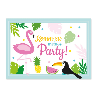 Flamingo_Einladungskarten_Vorderseite_Ideenverlag-Hamburg