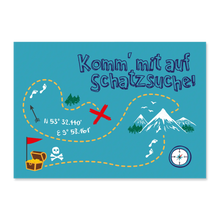 Schatzsucher_Einladungskarten_Vorderseite_Ideenverlag-Hamburg