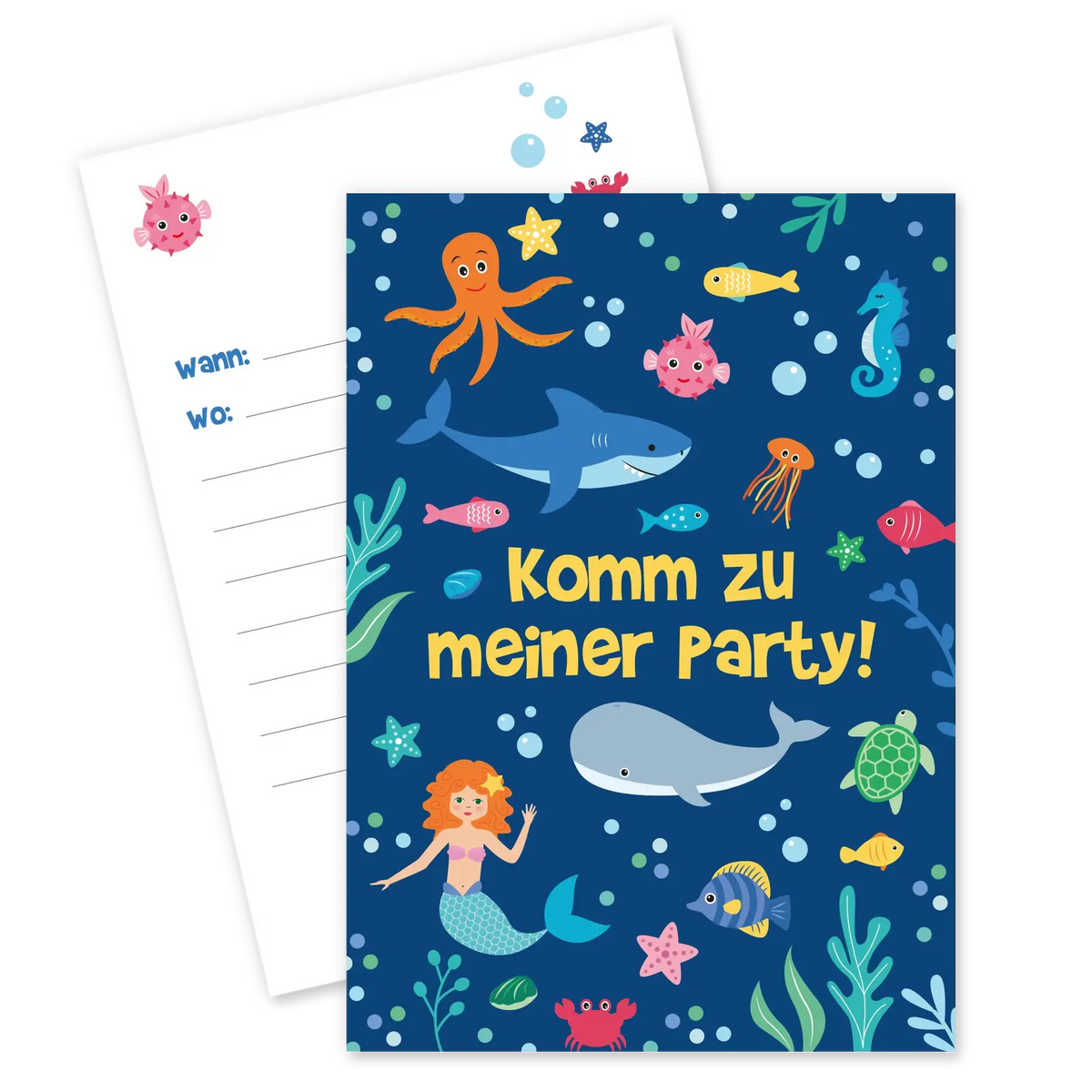 Tiefsee_Einladungskarten_Vorder-Rueckseite_Ideenverlag-Hamburg