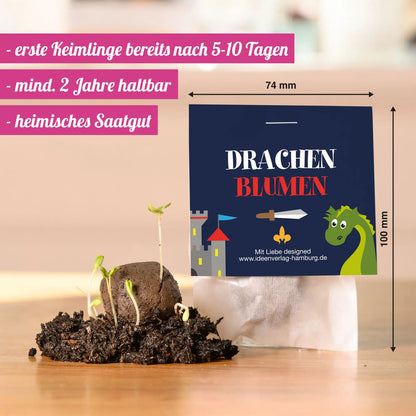 Drache-Ritter_Samenbombe_Keimling-Mood-USP_Ideenverlag-Hamburg