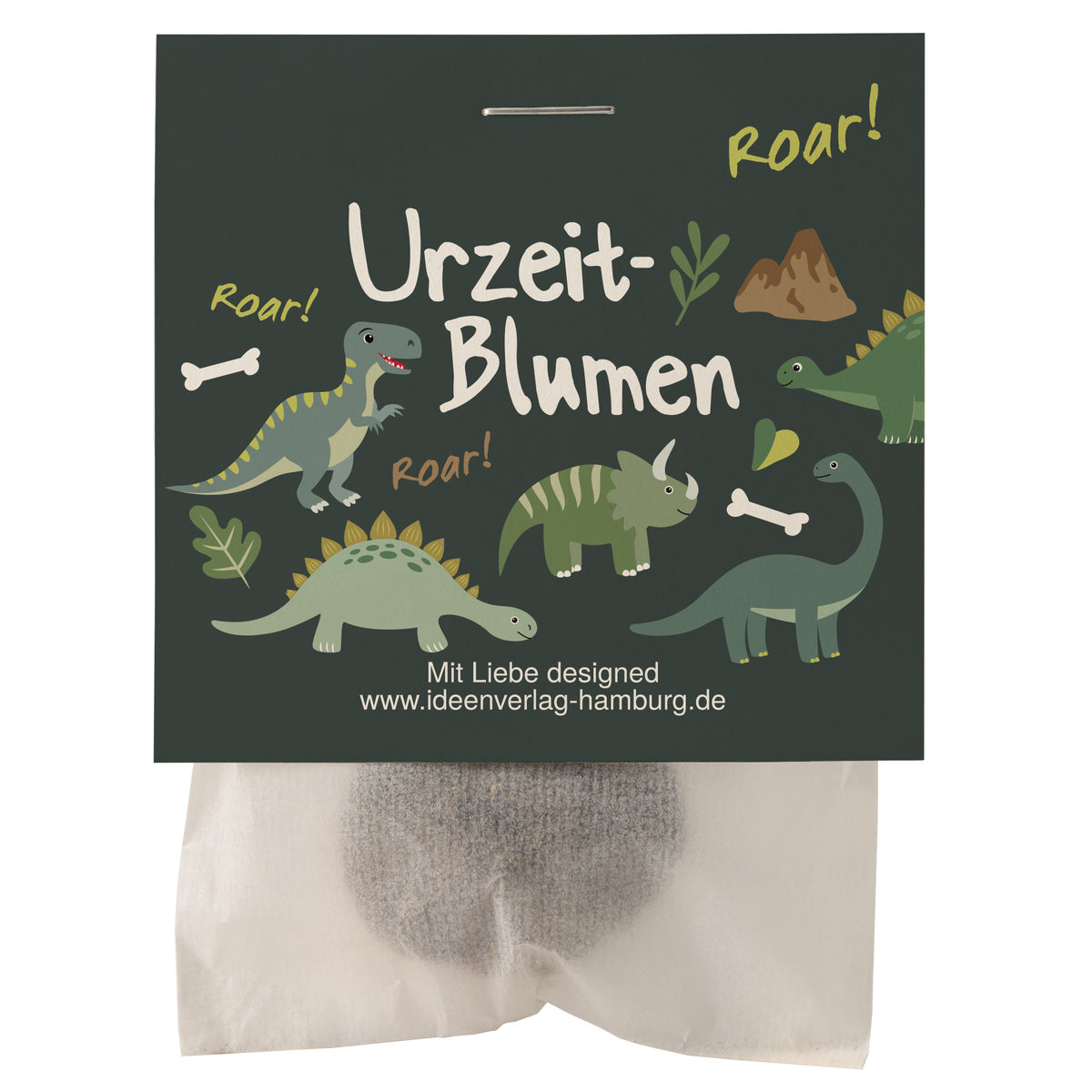10x "Dinosaurier" Samenbomben
