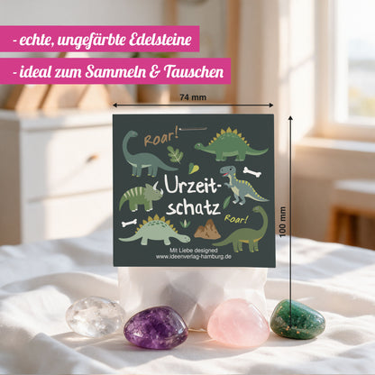 1x "Dinosaurier" Glücksstein