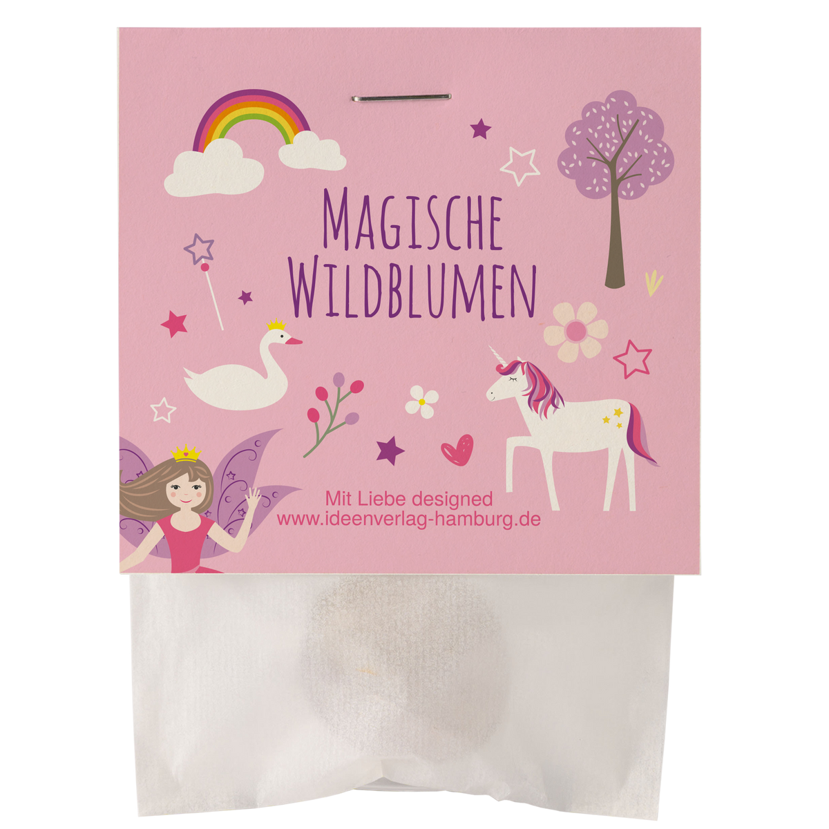 10x "Einhorn / Märchen" Glückssteine