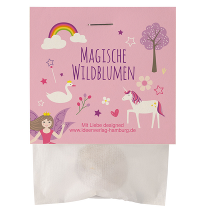 10x "Einhorn / Märchen" Glückssteine