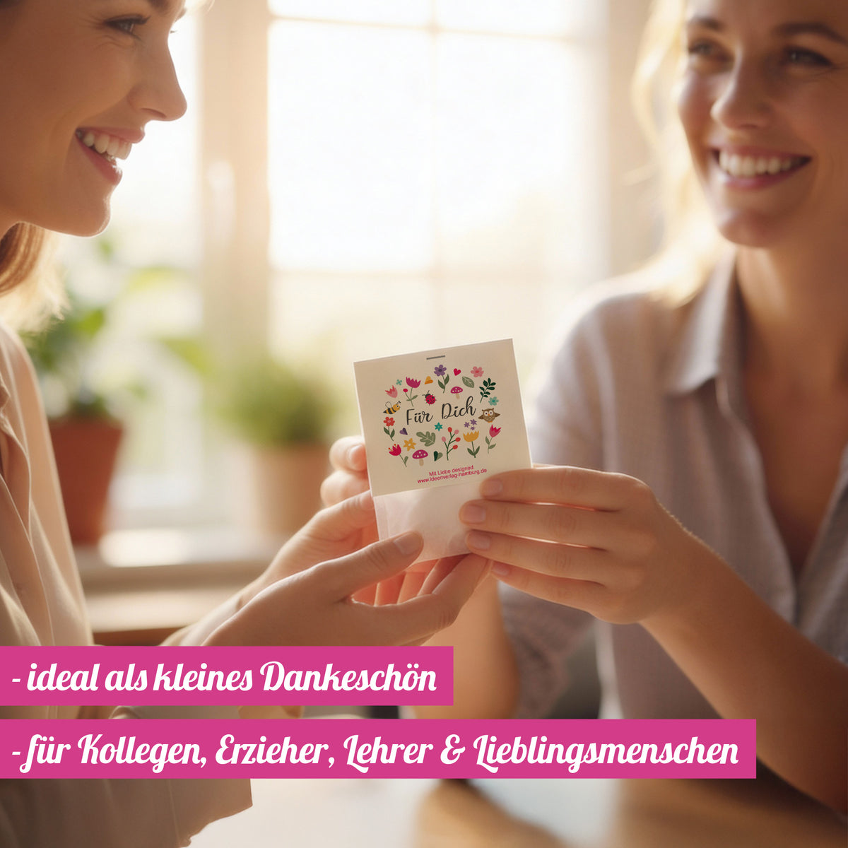1x "Für Dich" Samenbombe