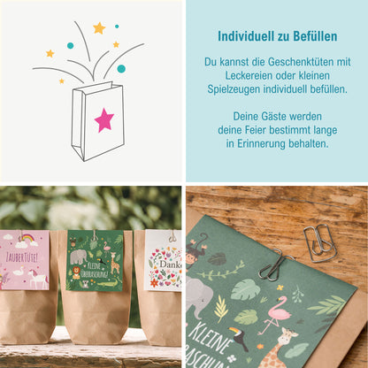 12x "Für Dich" Geschenktüten - Set