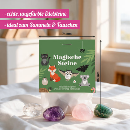 10x "Magische Steine" Glückssteine