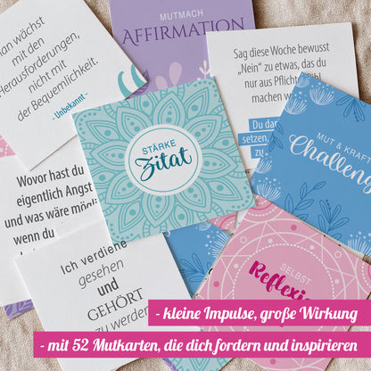 "Mut" Gedankenglas