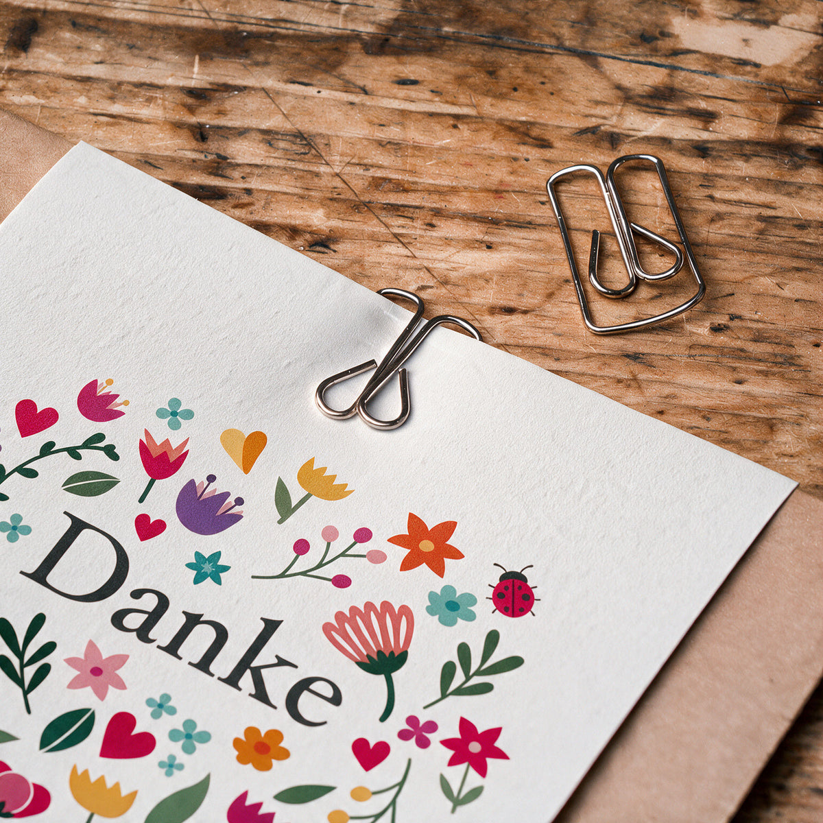 12x "Danke" Geschenktüten - Set
