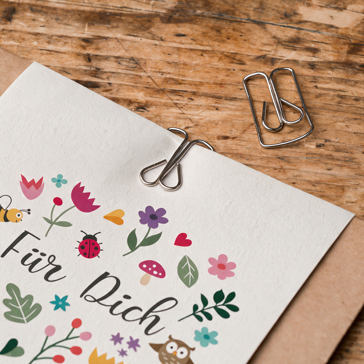 12x "Für Dich" Geschenktüten - Set