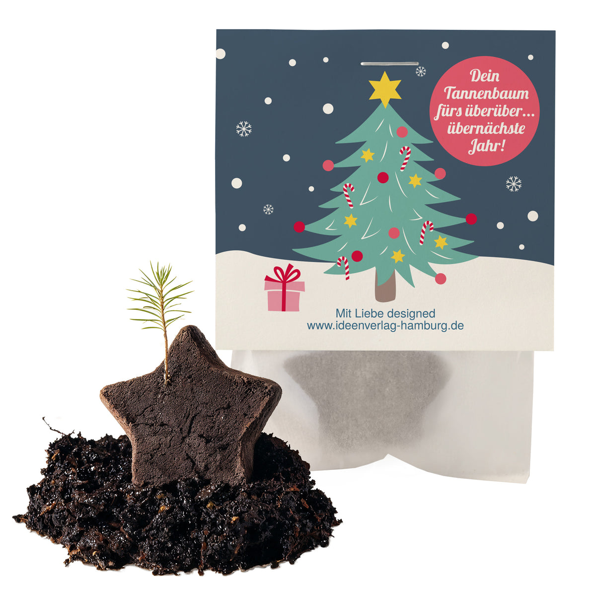 1x "Tannenbaum" Winter-Samenbombe