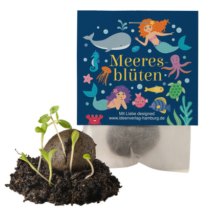 10x "Tiefsee / Meerjungfrauen" Samenbomben