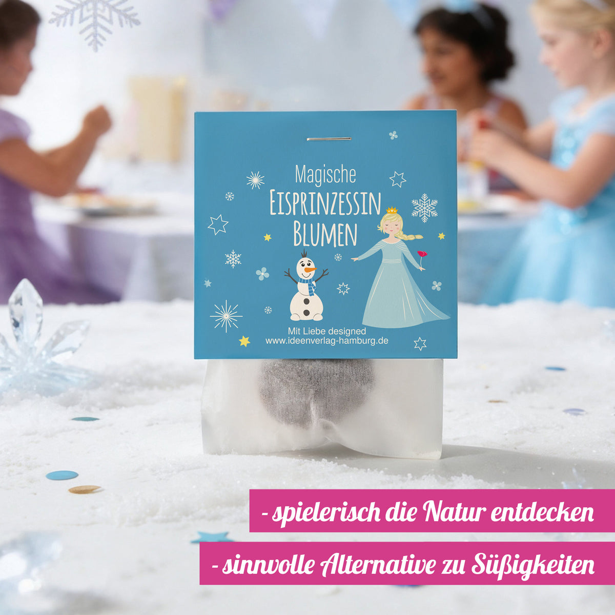 10x "Eisprinzessin" Winter-Samenbomben