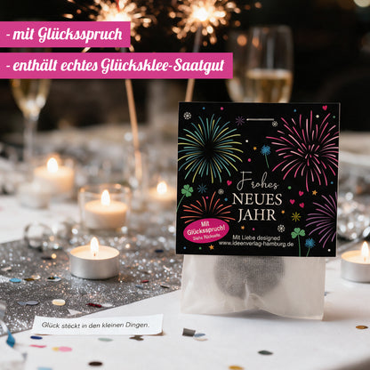 10x "Silvester" Klee-Samenbomben