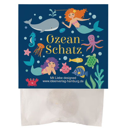 10x "Tiefsee / Meerjungfrauen" Glückssteine