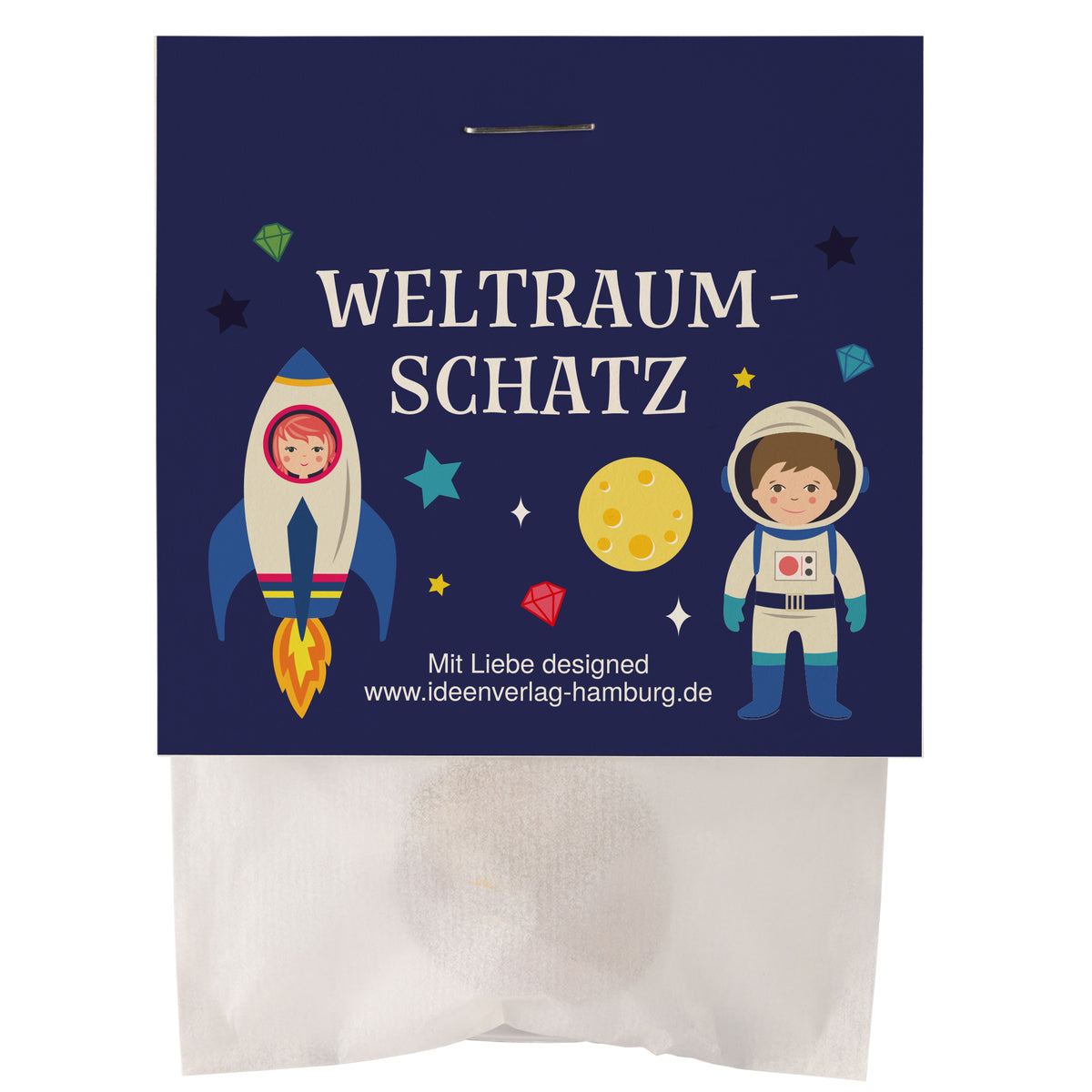 10x "Weltraum" Glückssteine