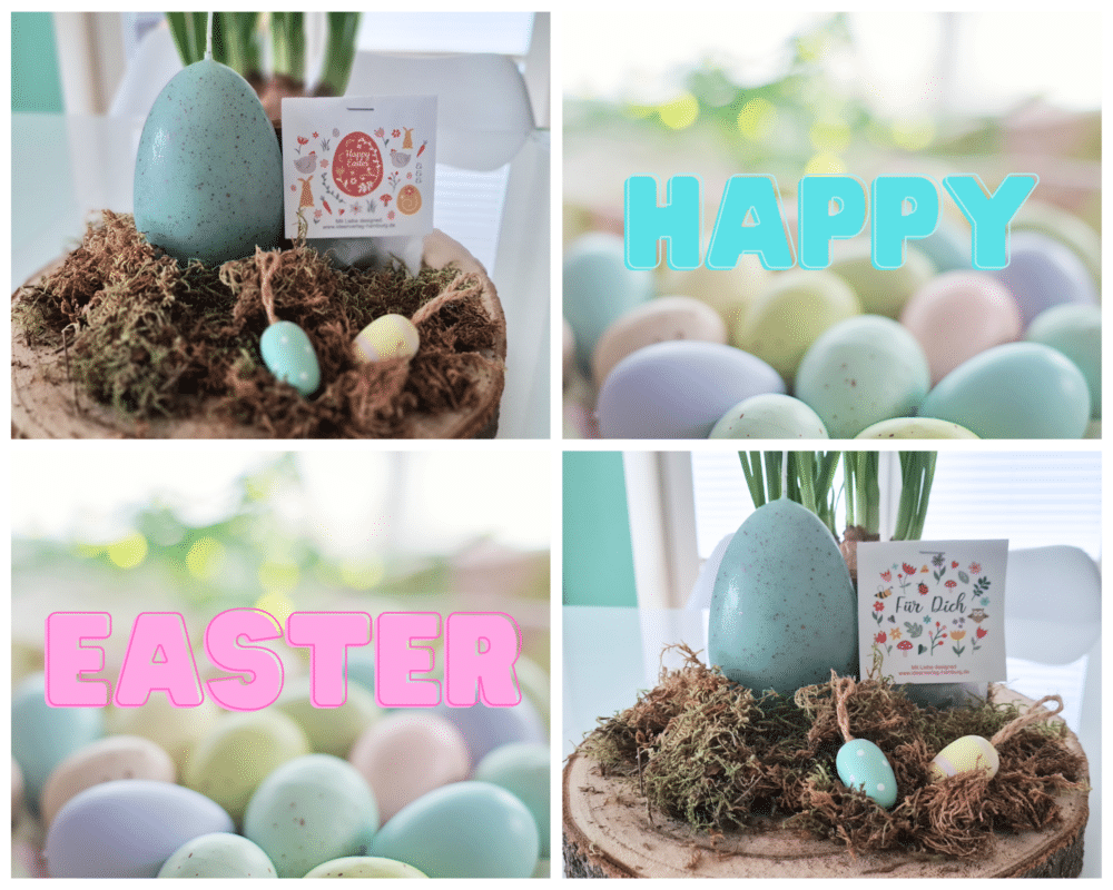 Blumensamen Oster Geschenk Set - 10er Samenbomben Flauschige Ostergrüße Für Bienen & Garten