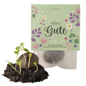 10x "Alles Gute" Samenbomben