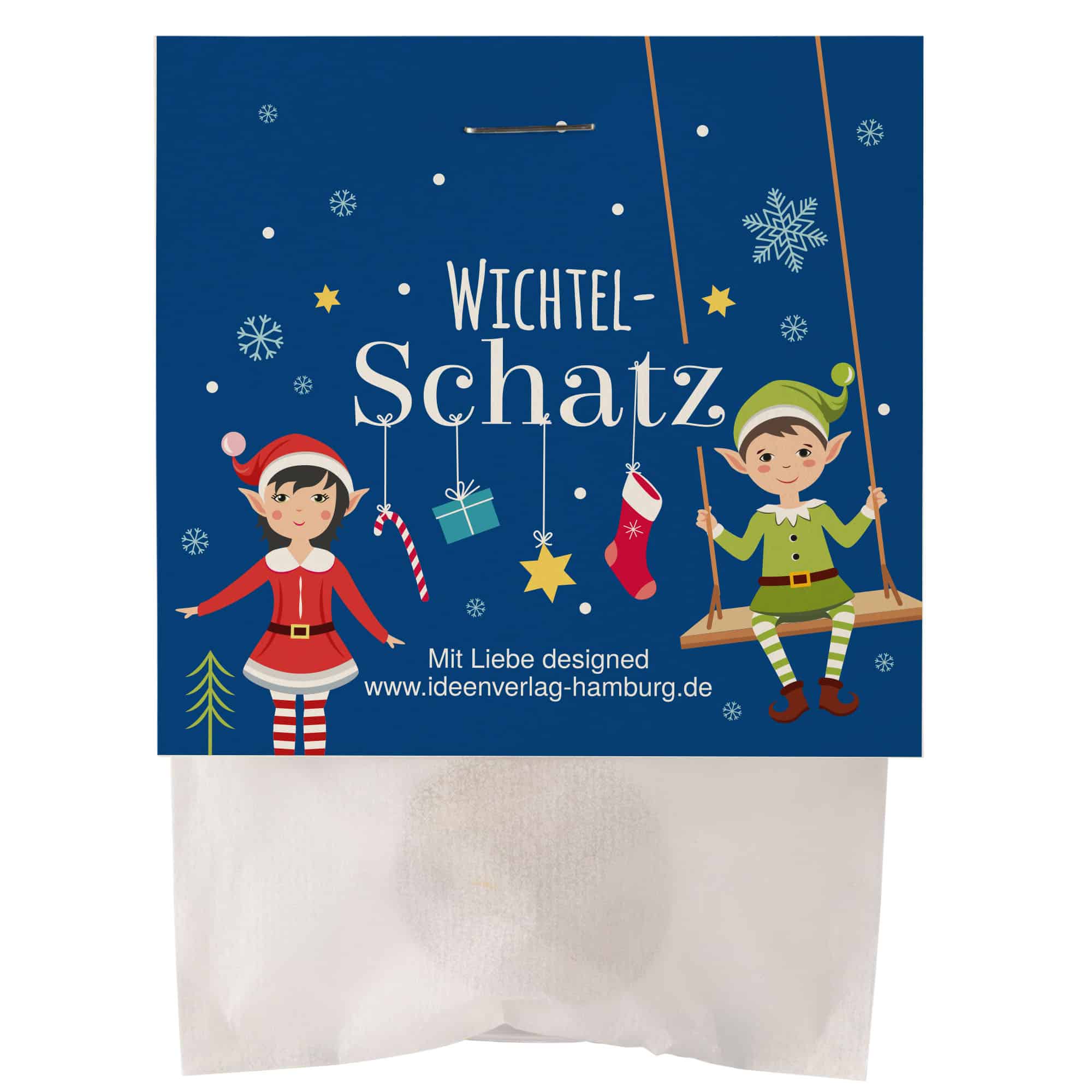 1x "Wichtelschatz" Glücksstein