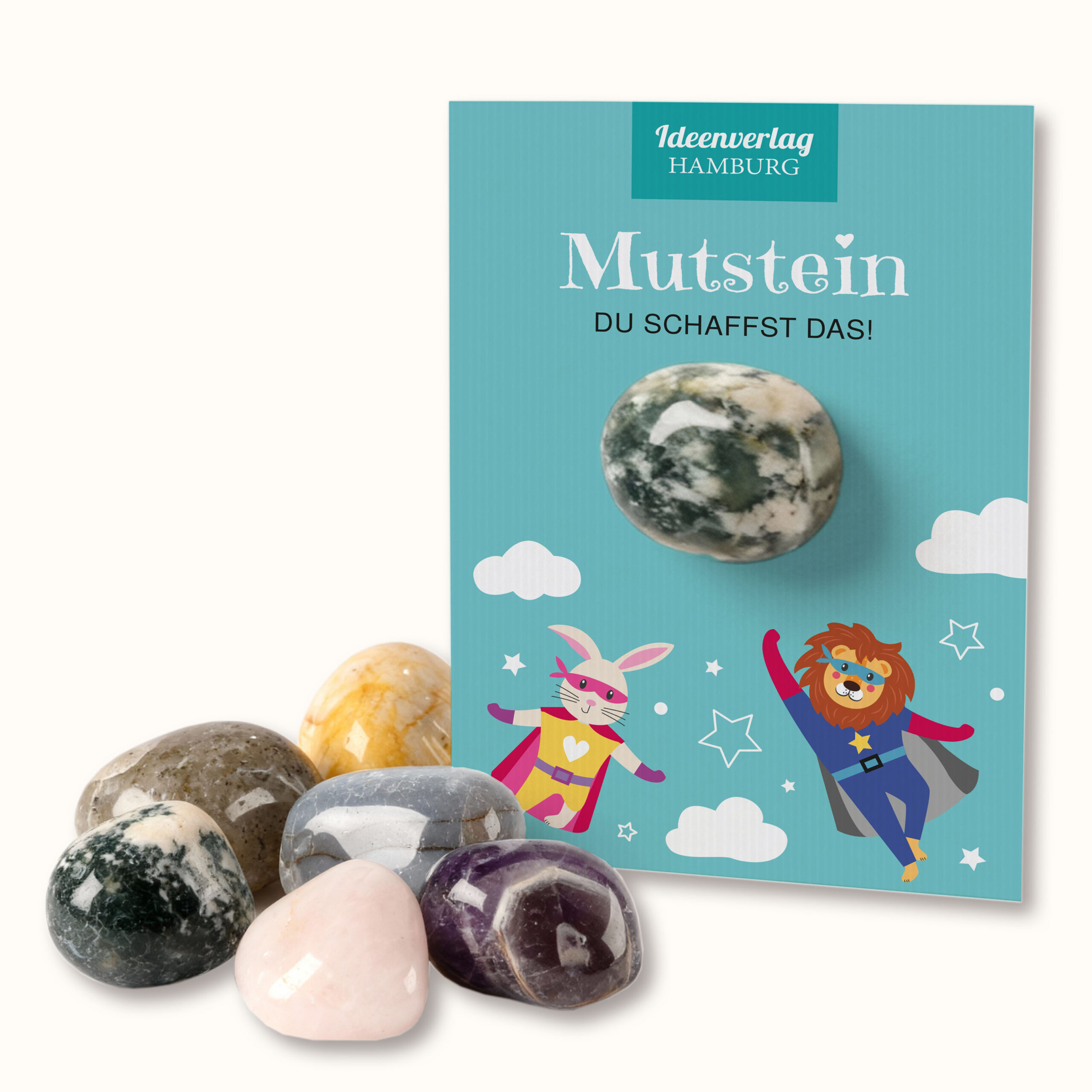 "Mutstein" Magischer Begleiter