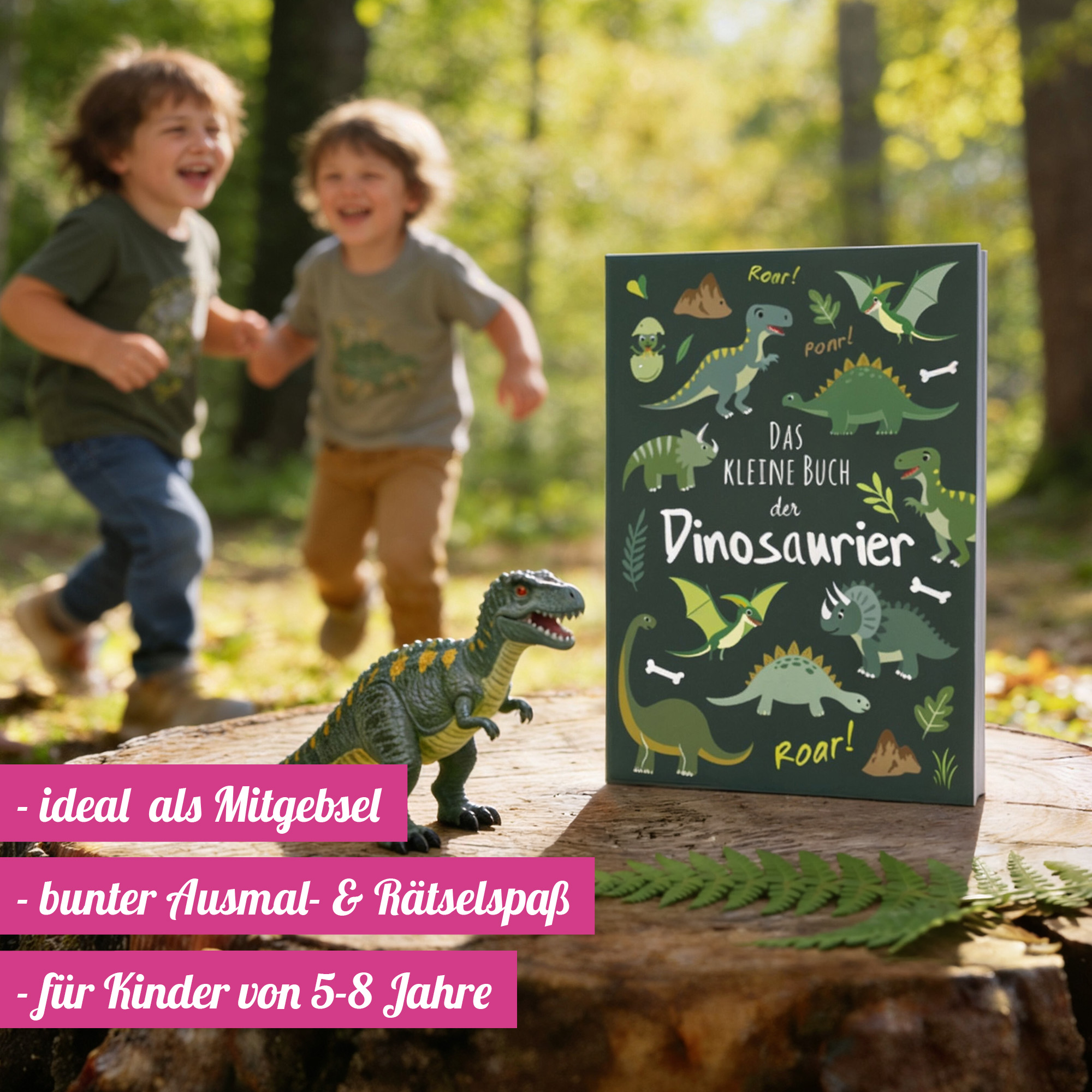 10x "Dinosaurier" Mitmachbücher